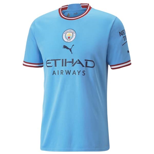 Tailandia Camiseta Manchester City 1ª 2022-2023